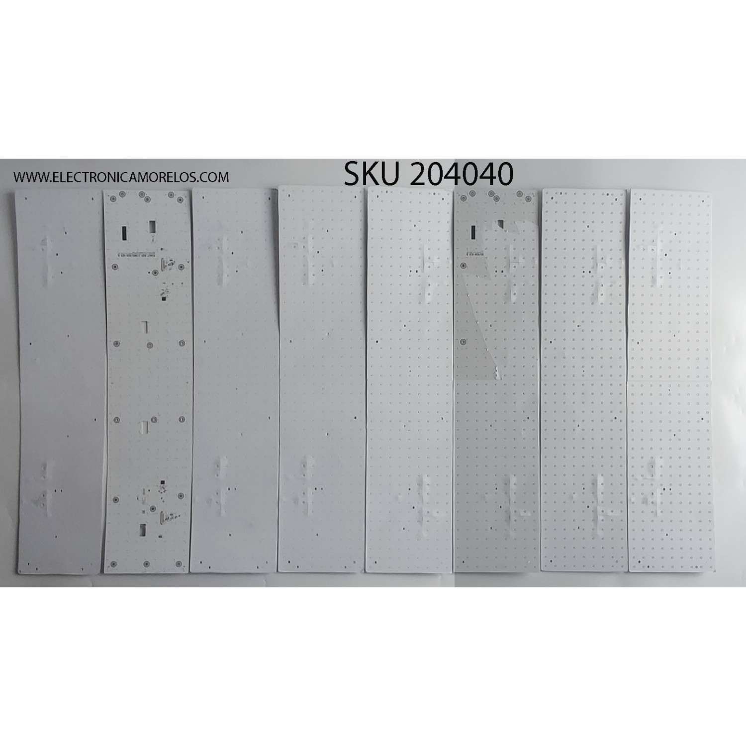 KIT DE LED PARA TV HISENSE (7 PZ INCOMPLETO, ORIGINALMENTE CONSTA DE 8 PZ ) / NUMERO DE PARTE RSAG7.820.11960/ROH VER.B / HD650Z6U51-LCB1-20211026-JU.M65-0610063-P216-003AS_V02 / 1507 087393 / 1269609 / PANEL HD650Z6U51-LCB1 / T650QVN07.6 / MODELO 65U8H