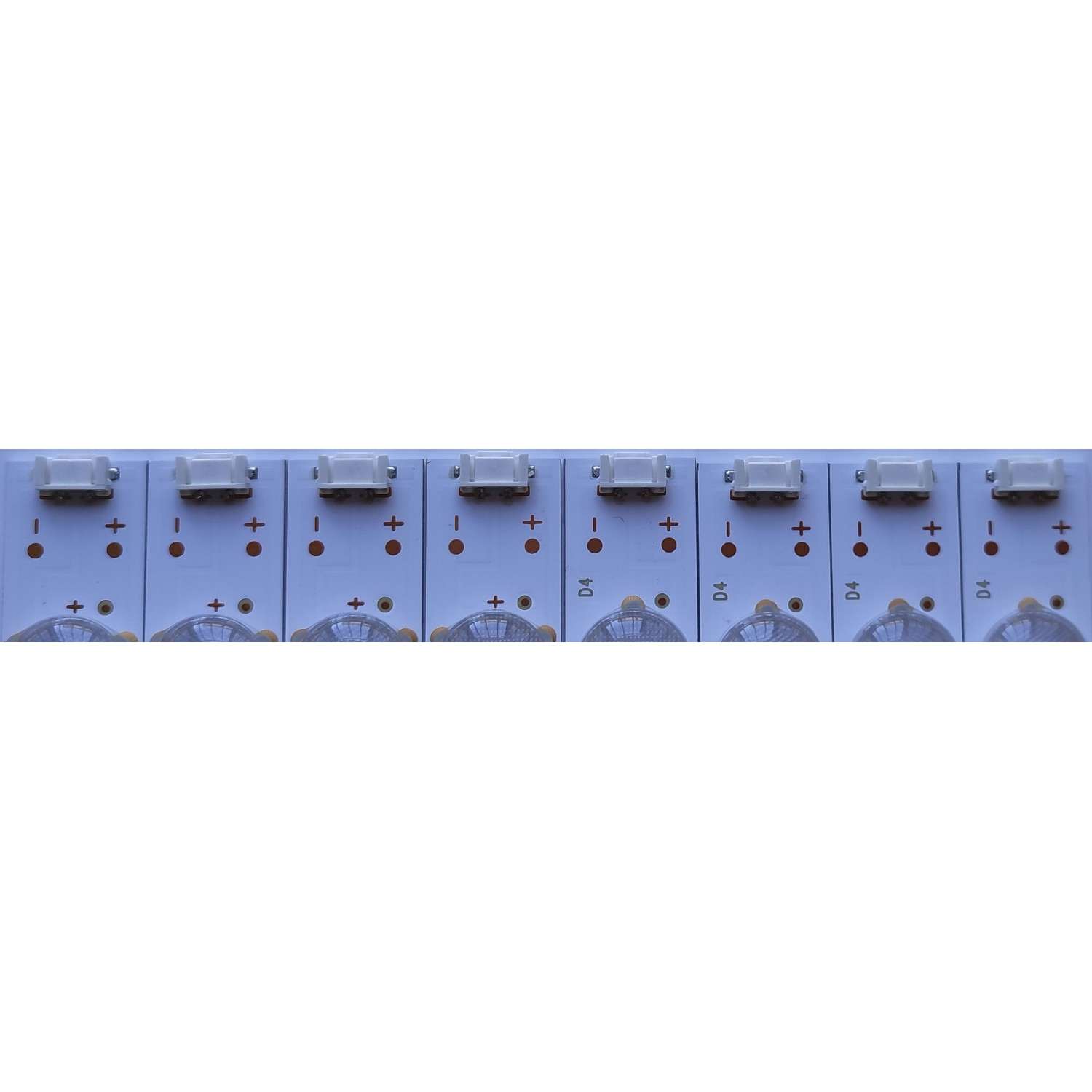 KIT DE LEDS PARA TV LG (8 PZ) / NUMERO DE PARTE CRH-A4330300105R6CNRVE1.0LTK / CRH-A4330300104L6CNRVE1.0 LTK / 7710-643000-R100 / 7710-643000-L100 / KE46M2JJ44 / PANEL RLD430WY (LD0-304) / LC430DGJ(SK)(A4) / MODELO 43UJ6200-UA.CUSYLH - Imagen 5