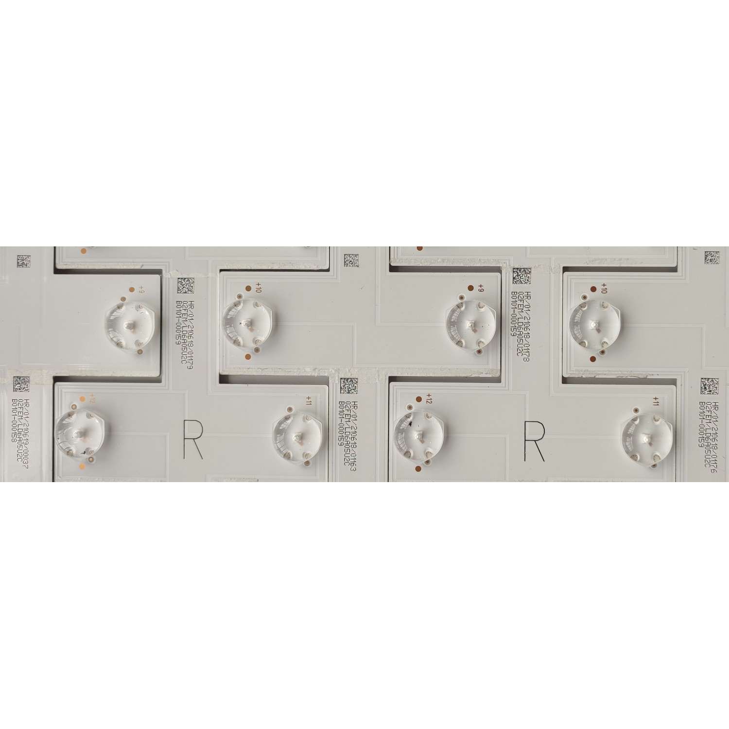 KIT DE LEDS PARA TV TCL / NUMERO DE PARTE 50HR330M16B1 V0 / 50S54 B KSF / B0101-000159 / HR/01/210618/01176 / LD6A05U2C / PANEL LVU500NDDJ HS9W00 V1 / CV500U2-L02 / MODELO 50S546 - Imagen 3