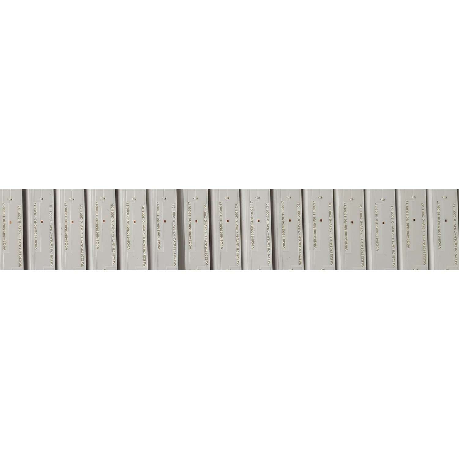 KIT DE LEDS PARA TV SAMSUNG (20 PZ) / NUMERO DE PARTE BN96-50370A / V0Q8-490SM0-R0 / PANEL CY-TT049HMLV1H / MODELO QN49Q80TAFXZA FA01 / QN49Q8DTAFXZA FA01 - Imagen 3