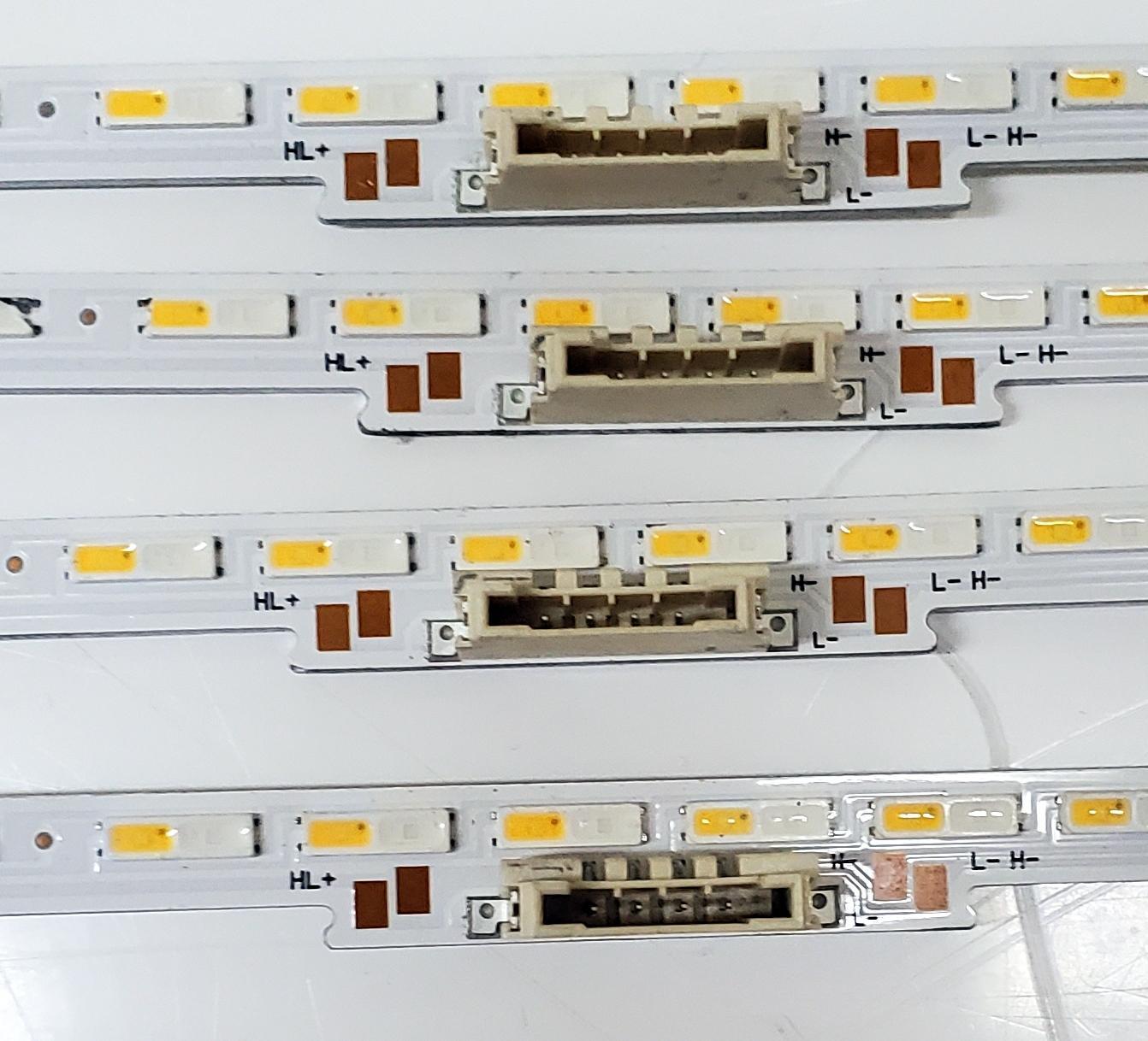 KIT DE LED'S PARA TV SAMSUNG QLED ((4 PIEZA)) / NUMERO DE PARTE BN96-52583A / ES85SVQFPBGA54 / 85Q60A / BN61-17500A / BN96-52583A REV00 ES85SVQFPBGA54 / MODELOS UE85AU8000 / UN85AU800D / QN85LS03 / QN85Q70 - Imagen 3