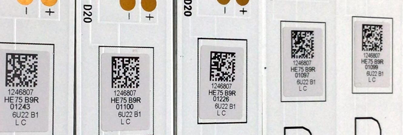KIT DE LED'S PARA TV HISENSE (30 PIEZAS) / NUMERO DE PARTE LB7502B / HD750Y6Q52+2021022301+L / HD750Y6Q52+2021022301+R / MODELO 75" - Imagen 4