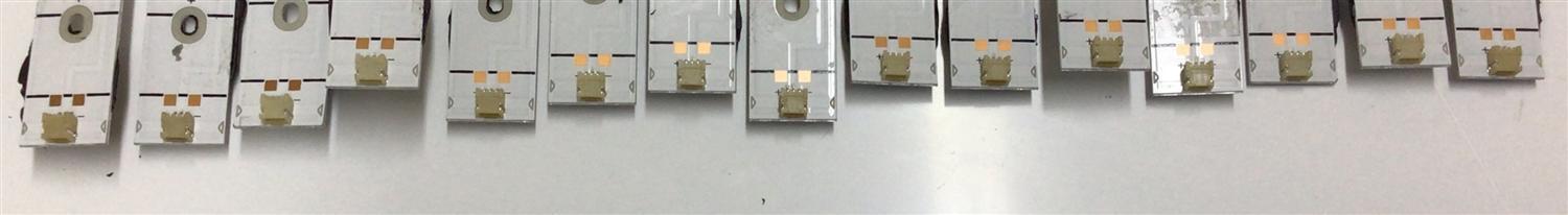 KIT DE LED'S PARA TV HISENSE ((INCOMPLETO SOLO 15 PIEZAS)) / NUMERO DE PARTE LB8500L / LB8500L V0 / HD850Y3U51-L1+2022011201 / PANEL HD850Y3U51-L1M1 / MODELOS 85A6H / 85A7H - Imagen 2