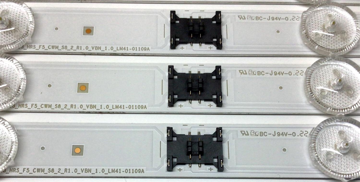 KIT DE LED'S PARA TV SONY (12 PIEZAS) / NUMERO DE PARTE LM41-01109A / L3_HRS_F5_CWM_S8_2_R1.0_VBN_1.0 / U9T077 / PANEL ST6451D03-8 VER.3.5 / MODELO KD-65X85K / KD65X85K - Imagen 3