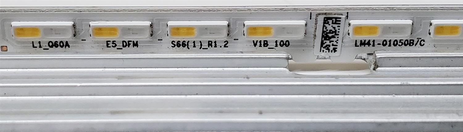 LED PARA TV SAMSUNG ((1 PIEZA)) / NUMERO DE PARTE BN96-52584A / LM41-01050B / L1_Q60A / E5_DFM / S66(1)_R1.2 / V1B_100 / BN61-17498A / MODELOS QN55Q6DAAFXZA AA01 / QN55Q60AAFXZA FI13 / QN55Q60AAFXZA XQ11 / QN55LS03BAFXZA CA09 / ((MEDIDAS 1.43M x 12CM)) - Imagen 2