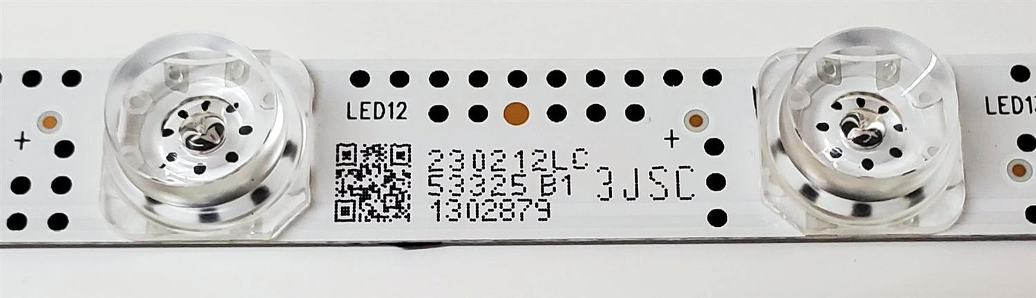 LED PARA TV HISENSE ORIGINAL 1 PIEZA / NUMERO DE PARTE JHD425H1F51-T0L1 / JHD425H1F51-T0L1+2022080301+LL-HXLB22072 / 2022080301 / LL-HXLB22072 / LB22072 / E479275 / 1302879 / 230212LC53325 B1 / PANEL JHD425H1F51-T0 / MODELOS 43A4KV / 43A4KR / 43H4030F4 - Imagen 4