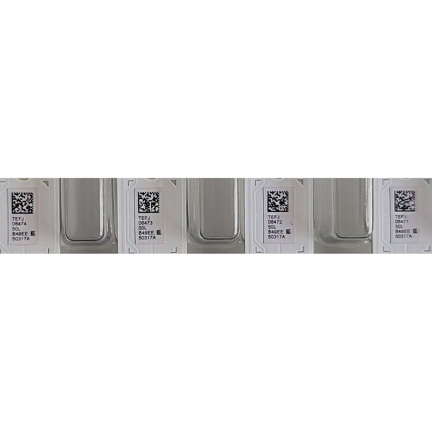 KIT DE LEDS PARA TV SAMSUNG NUEVOS / 6 PZ  ORIGINAL / NUMERO DE PARTE BN96-50318A / BN96-50317A / E306084 / PANEL CY-BT050HGAV1H / MODELOS UN50TU8000FXZA LA09 / UN50TU700DFXZA DB01 / UN50TU8000FXZA YA01 / UN50TU7000FXZA DB01 - Imagen 3