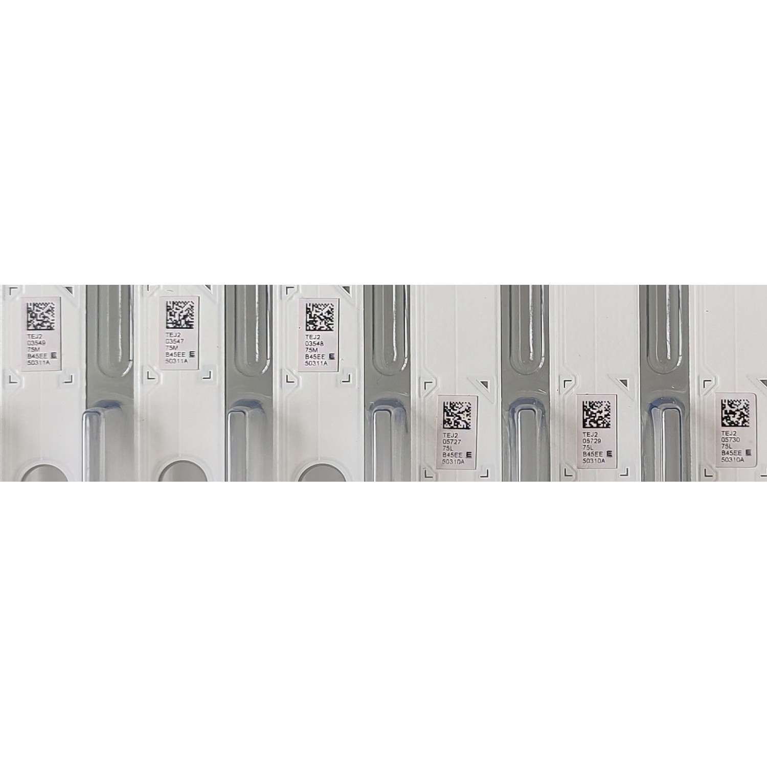 KIT DE LEDS PARA TV SAMSUNG NUEVOS / 18 PZ ORIGINALES  / NUMERO DE PARTE 50312A / 50311A / 50310A / PANEL CY-BT075HGLV4H / BN96-50310A / BN96-50311A / BN96-50312A MODELOS UN75TU8000 / UN75TU8000FX / UN75TU8200FX / UN75TU700DFX  / LH75QETEPGC - Imagen 5