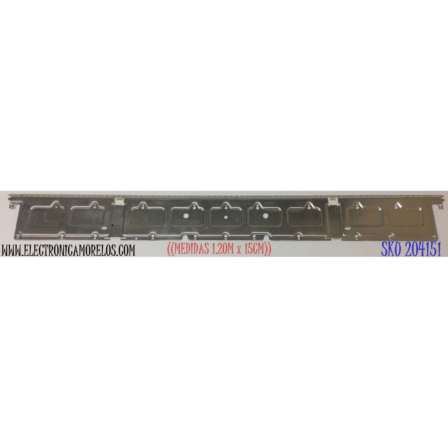 LED PARA TV SAMSUNG (1 PIEZA) / NUMERO DE PARTE BN96-45962A / V8N1-500SM0-R0 / 180322 / BN61-15484A / Y18 NU7100 50'' / V8N1-500SM0-R0 -180322 / PANEL CY-NN050HGPV2H / MODELO UN50NU6900 / UN50NU6900FXZA YA02 / ((MEDIDAS 1.20M x 15CM))