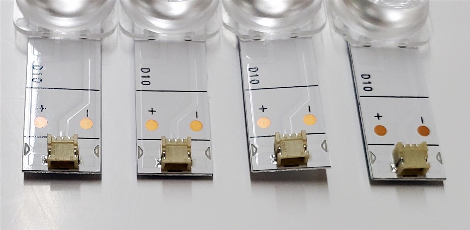 KIT DE LED'S PARA TV TOSHIBA ((4 PIEZAS)) / NUMERO DE PARTE HD500Y1U52 / 1275211 / 2021120902 / SVH500AK9 / ZD_SSC_D500_4X10_01_TDE30_V2.00_20211209 / HIP7.820.267 / HD500Y1U52-T0LB+2021120902+SVH500AK9 / PANEL HD500Y1U52-T0LB\S0\SM\ROH / MODELO 50C350LU - Imagen 5