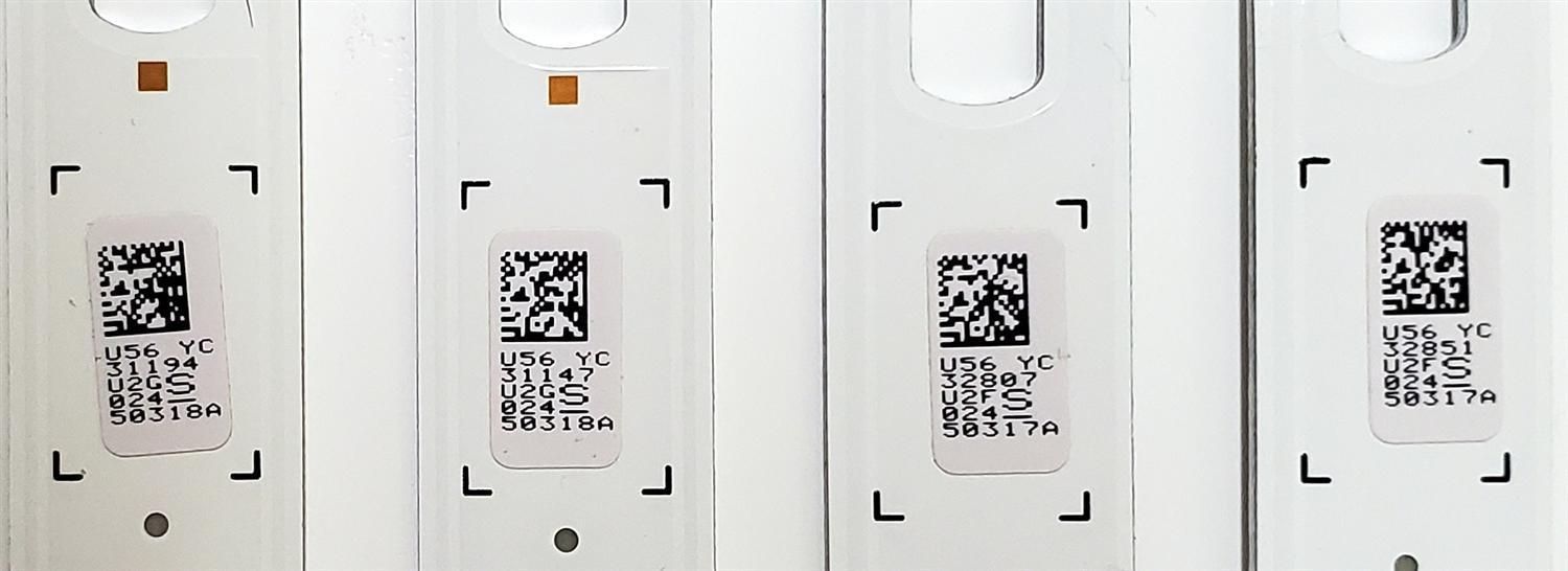 KIT DE LED'S PARA TV SAMSUNG ((6 PIEZAS)) / NUMERO DE PARTE BN96-50317A / BN96-50318A / E0_CFM_L6(1) / E0_CFM_R6(1) / R1.0_TBD-100_7pi / LM41-00869A / 905A / LM41-00870A / 906A / MODELO UN50TU8000 / UN50TU8000FXZA AB04 - Imagen 6