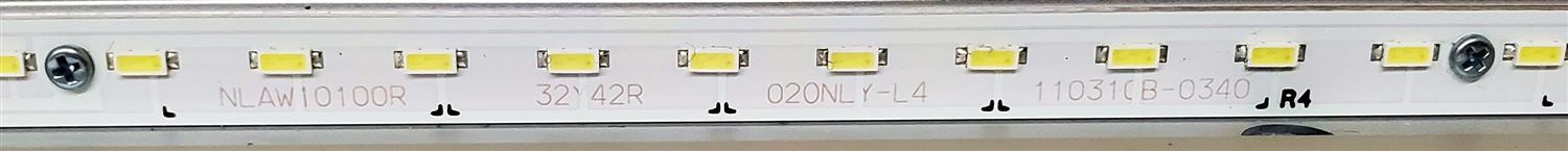 LED PARA TV ((1 PIEZA)) / NUMERO DE PARTE NLAW10100R / NLAW10100L / 32Y42L / 32Y42R / 020NLY-L4 / 110310B-0340 / 110310B-0343 / PANEL VVX32F101G00 / MODELOS TC-L32E3 / TX-L32E3B / TX-L32E3E / TX-L32E30B - Imagen 5