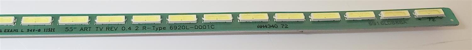 KIT DE LED'S PARA TV LG ((2 PIEZAS)) / NUMERO DE PARTE 6916L-0888A / 6916L-0889A / 6922L-0028A / 6920L-0001C / PANEL LC550EUG (PE)(F1) / LC550EUG (KE)(F1) / MODELOS 55LM6700-UA / 55LM6400 / 55UJ6300-UA - Imagen 2