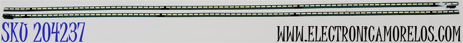 KIT DE LED'S PARA TV LG ((2 PIEZAS)) / NUMERO DE PARTE 6916L-2117A / 6916L-2116A / 6922L-0173A / 6916L2116A / 6916L2117A / 65" V15 SA UD REV 0.5 6 L-Type / 65" V15 SA UD REV 0.5 6 R-Type / PANEL LC650EQF (PH)(F1) / MODELO 65UF8500-UB BUSYLJR