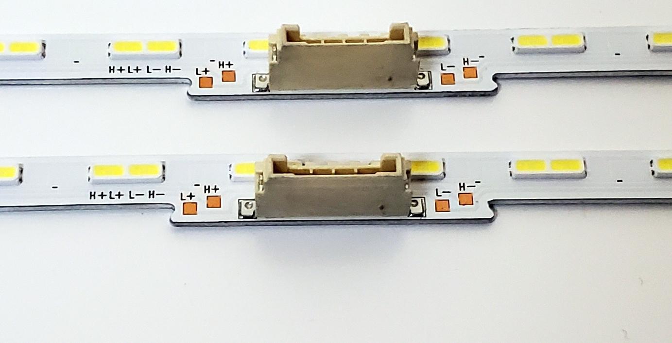 KIT DE LED'S PARA TV SAMSUNG ((2 PIEZAS)) / NUMERO DE PARTE LM41-01040A / LM41-01040A/C / L1_AU8/9K_D3 / DFM_S36(1)_R1.2 V1B_100 / BN61-17493A / L1_AU8/9K_D3 DFM_S36(1)_R1.2 V1B_100 / PANEL CY-SA043HGEY1V / DISPLAY HV430QUB-F1B / MODELO UN43AU8000FXZA - Imagen 2
