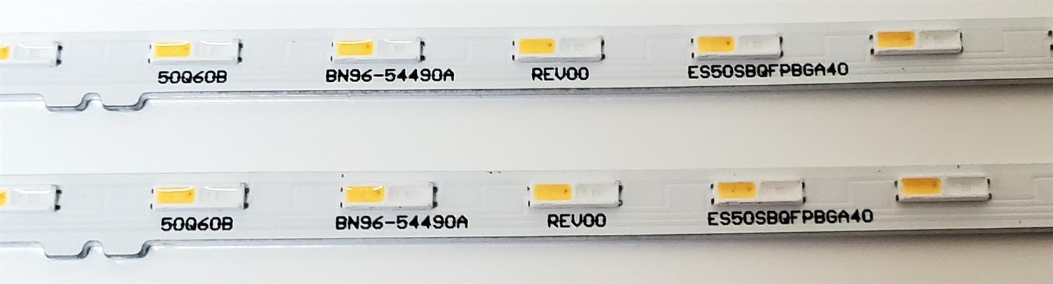 KIT DE LED'S PARA TV SAMSUNG ((2 PIEZAS)) / NUMERO DE PARTE BN96-54490A / ES50SBQFPBGA40 / 50Q60B / 54490A / MODELOS QN50Q60BAFXZA - Imagen 4