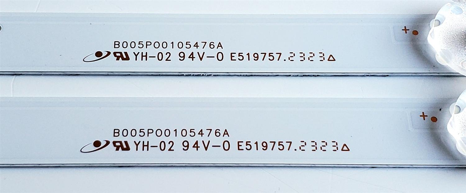KIT DE LED'S PARA TV ((2 PIEZAS)) / NUMERO DE PARTE LED40D08-ZC62AG-03BD / 30340008003BD / 40000M57S / 230629BC06 / B005P00105476A / YH-02 94V-0 E519757 / DISPLAY V400HJ9-PE1 REV.C4 / MODELO 100097810 (40 PULGADAS) - Imagen 4
