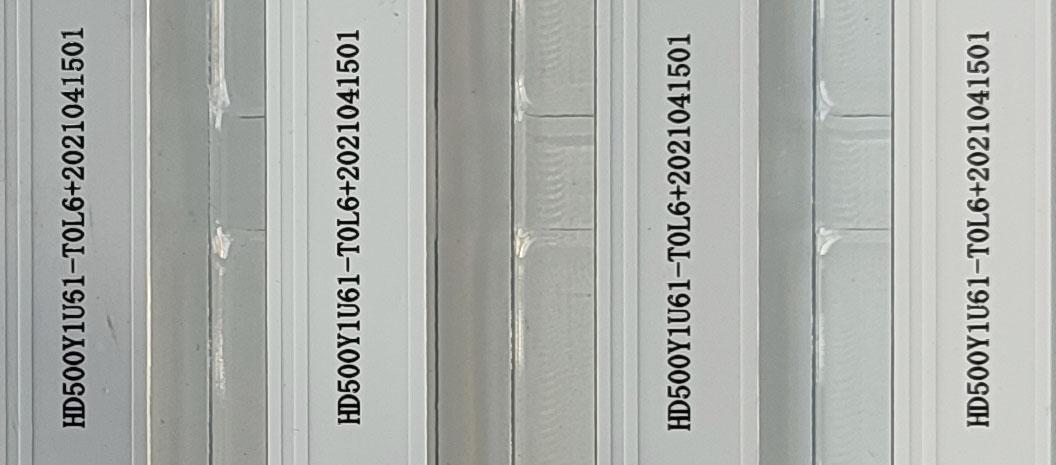 KIT DE LED´S (( NUEVOS )) PARA TV HISENSE (( 4 PZ )) NUMERO DE PARTE JL.D50081330-003CS-M_V02 / HD500Y1U61-T0L6+2021041501 / 1258745 / HE211225 / 04348J / PANEL HD500Y1U61-T0L6\GM\CKD3A\ROH / MODELO 50R7G5 / 100012585 - Imagen 4