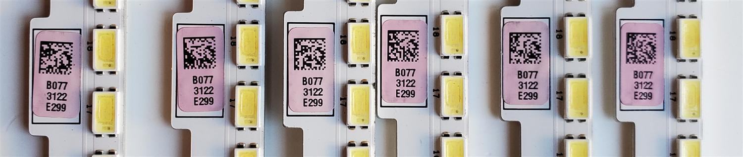 KIT DE LED'S PARA TV SHARP ((6 PIEZAS)) / NUMERO DE PARTE 2013SSP70 5630 70 REV1.0 / PANEL JE695D3HB1 / JE695D3H1AZ / JE695D3HB10R / JE695D3HB1AV / MODELOS LC-70LE55U / LC-70UC30U / LC-70LE750U / LC-70LE857U / LC-70UQ17U - Imagen 3