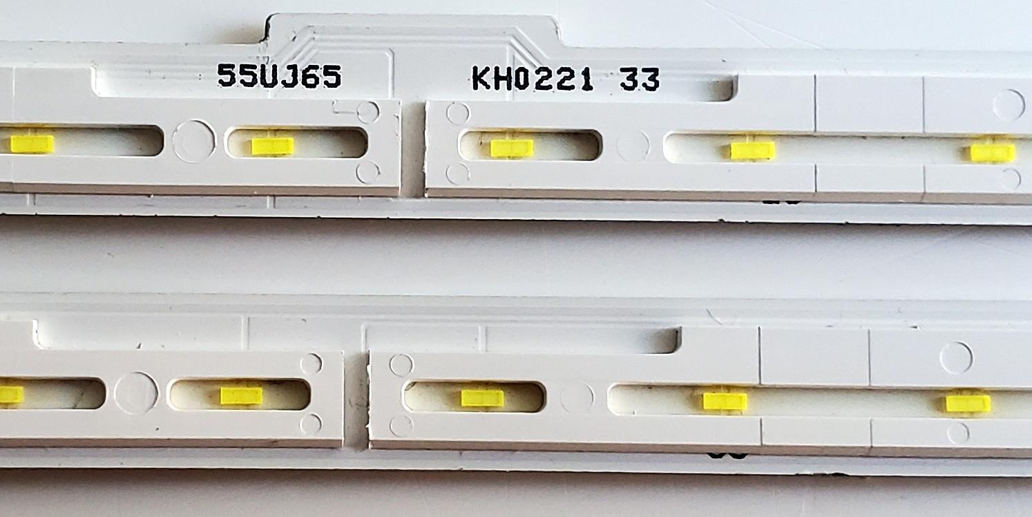 KIT DE LED'S PARA TV LG ((2 PIEZAS)) / NUMERO DE PARTE 55UJ65 / LGE_17Y 55UJ65 1907 54LED_R_TYPE_REV0.9_161107 / LGE_17Y 55UJ65 1907 54LED_L_TYPE_REV0.9_161107 / PANEL HC550EGG / NC550EGG-ABFN1 / MODELOS 55UJ6540-UB / 55UK6500AUA / 55UK6500AUA.BUSTLJR - Imagen 6