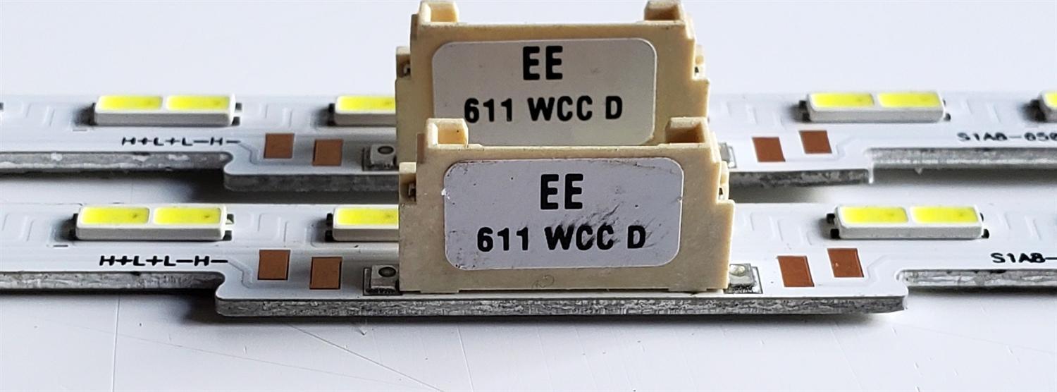 KIT DE LED'S PARA TV SAMSUNG ((2 PIEZAS)) / NUMERO DE PARTE S1A8-650SM0-R0 / BN61-17479B / BN61-17479B-002 / PANEL CY-SA065HGSV2H / MODELO UN65AU8000 / UN65AU8000FXZA - Imagen 2