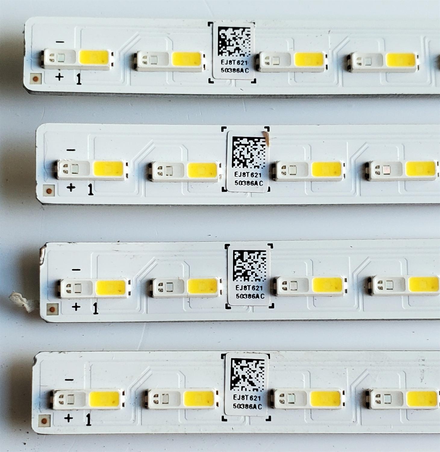 KIT DE LED'S PARA TV SAMSUNG ((4 PIEZAS)) / NUMERO DE PARTE BN96-50386A / Q60/70T_STC750A72_7020_2in1_BLUE_42LED_REV2.0_200302_BN96-50386A / 50386A / PANEL CY-RT075HGHV2H / MODELOS QN75LS03 / QN75Q60 / QN75Q6D / QN75Q70 / QN75Q7D / HG75TS03 - Imagen 4