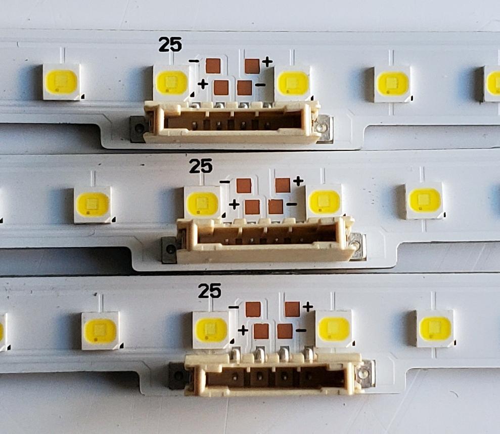 KIT DE LED'S PARA TV SAMSUNG ((3 PIEZAS)) / NUMERO DE PARTE 46078A / BN96-46078A / STS750A26 / NU7100 STS750A26_3030F_30S*2P__REV1.0_171227 / 46078A / PC65517A / PANEL CY-NN075 / MODELOS UN75RU71 / UN75NU72 / HG75EJ690 / MAS MODELOS EN DESCRIPCIÓN - Imagen 5