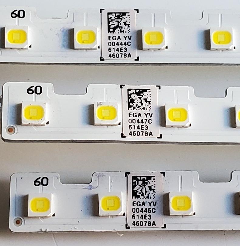 KIT DE LED'S PARA TV SAMSUNG ((3 PIEZAS)) / NUMERO DE PARTE 46078A / BN96-46078A / STS750A26 / NU7100 STS750A26_3030F_30S*2P__REV1.0_171227 / 46078A / PC65517A / PANEL CY-NN075 / MODELOS UN75RU71 / UN75NU72 / HG75EJ690 / MAS MODELOS EN DESCRIPCIÓN - Imagen 2