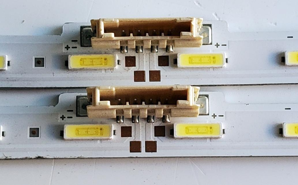 KIT DE LED'S PARA TV SAMSUNG ((2 PIEZAS)) / NUMERO DE PARTE BN96-45952A / V8N1-500SM0-R0 / BN61-15484A / V8N1-500SM0-R0 180322 / PANEL CY-NN050HGPV2H / MODELO UN50NU6900 / UN50NU6900FXZA YA02 - Imagen 2