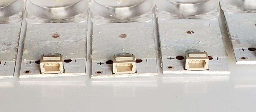 KIT DE LED'S PARA TV POLAROID ((10 PIEZAS)) / NUMERO DE PARTE JL.D55061330-170AS-M_V01 / JL.D55061330-170AS-M V01 / D55061330 / 203-011-0053H / /PANEL LSC550FN11-201 / DISPLAY LSC550FN11-906 / MODELO 55T7U - Imagen 4