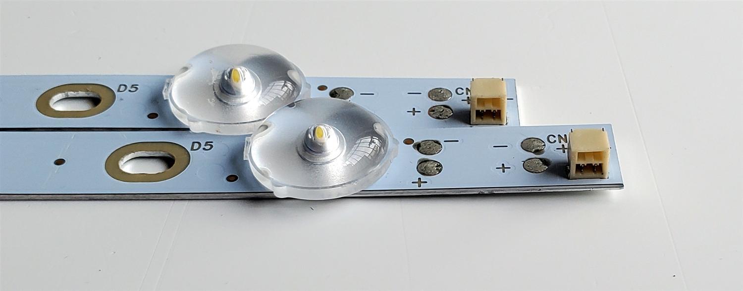 KIT DE LED'S PARA TV SAMSUNG ((2 PIEZAS)) / NUMERO DE PARTE TAN32044S / TAN32044S V1_02 / TAN32044S V0_02 / 94V-0 E349376 HY-AI 81075 / 09810108SH01 / 09810108SH02 / MODELOS UN32M4500 / UN32M4500BFXZA / UN32M4500BFXZC - Imagen 5