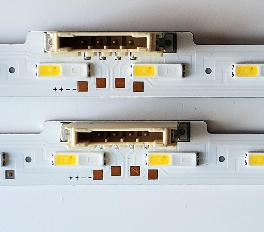 KIT DE LED'S PARA TV SAMSUNG ((2 PIEZAS)) / NUMERO DE PARTE BN96-50383A / 50383A / LM41-00845A / L1_Q7060T_E5_DUM_S48(1)_R1.3_TC9_100_LM41-00845A / L1_Q7060T_E5_DUM_S48(1)_R1.2_TAU_100_LM41-00845A / PANEL CY-RT055HG / MODELO QN55Q60 / QN55Q60TAFXZA CD05 - Imagen 4