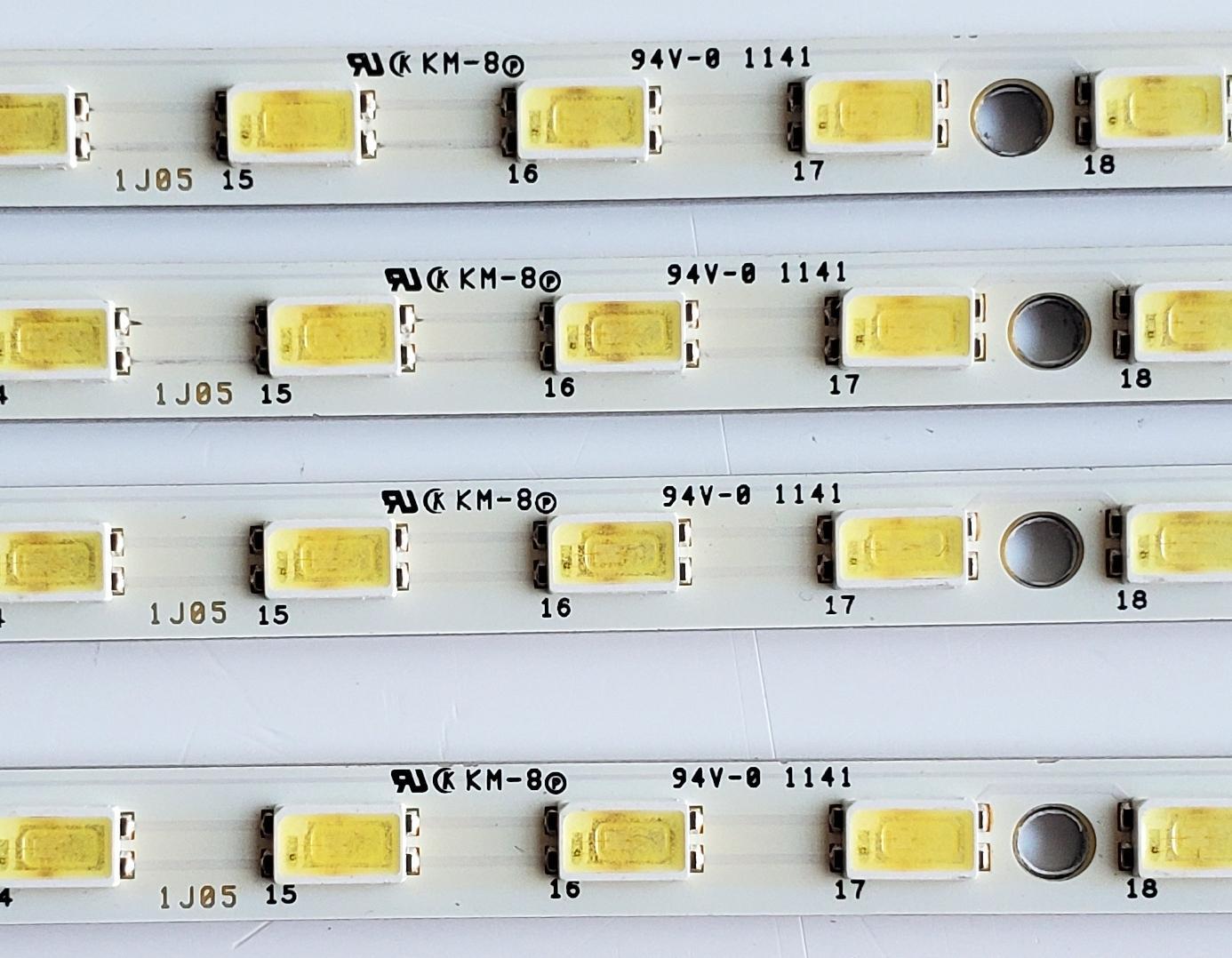 KIT DE LED'S PARA TV SHARP ((4 PIEZAS)) / NUMERO DE PARTE SLED-2011SSP46-46-GD_REV0 / SLED-2011SSP46-46-GD / 2011SSP46 / PANEL LK460D3GW80Z / MODELO LC-46LE830U - Imagen 5