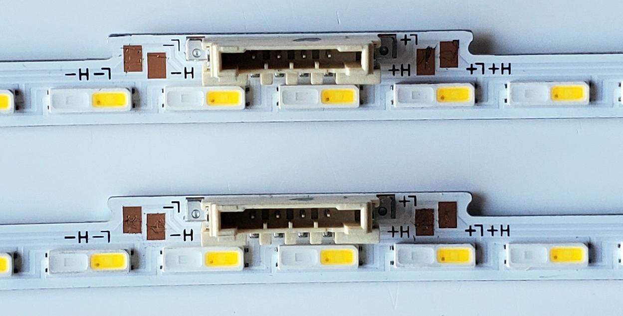 KIT DE LED'S PARA TV SAMSUNG ((2 PIEZAS)) / NUMERO DE PARTE BN96-52591A / 50Q60A / ES50SVQFPBGA58 / E469119 / 50Q60A BN96-52591A REV00 ES50SVQFPBGA58 / PANEL CY-QA050HGNV1H / MODELOS QN50Q60 / QN50Q6D / QN50Q6DAAFXZA DA01 / QN50Q60AAFXZA DA01 - Imagen 2