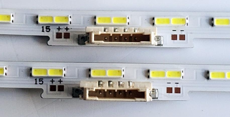 KIT DE LED'S PARA TV SAMSUNG ((2 PIEZAS)) / NUMERO DE PARTE BN96-52596A / STC600A54 / AU8K/9K_STC600A54_7020_2IN1_56LEDS_REV1.0_201020 / PC66256A / PANEL CY-SA060HGSV1H / MODELOS UN60AU8000 / UE60AU8000 - Imagen 3