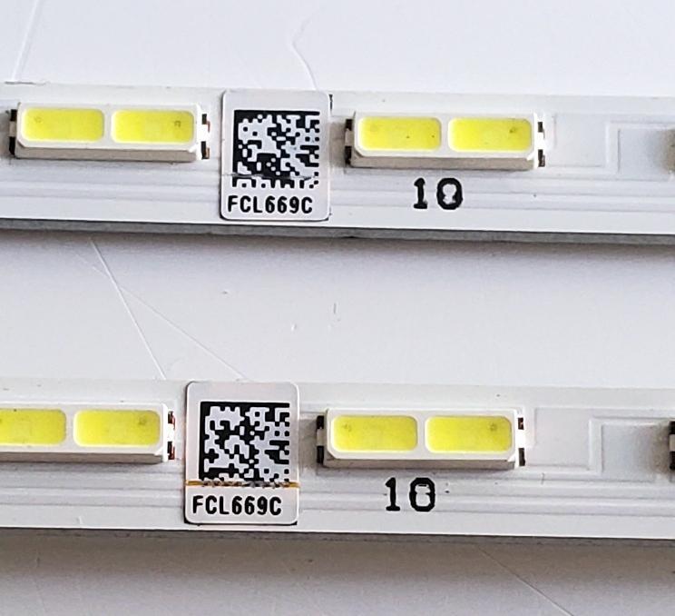 KIT DE LED'S PARA TV SAMSUNG ((2 PIEZAS)) / NUMERO DE PARTE BN96-52596A / STC600A54 / AU8K/9K_STC600A54_7020_2IN1_56LEDS_REV1.0_201020 / PC66256A / PANEL CY-SA060HGSV1H / MODELOS UN60AU8000 / UE60AU8000 - Imagen 4