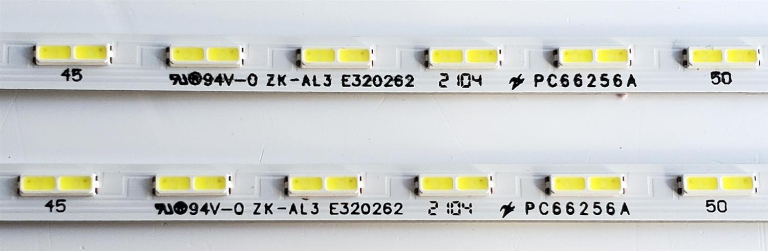 KIT DE LED'S PARA TV SAMSUNG ((2 PIEZAS)) / NUMERO DE PARTE BN96-52596A / STC600A54 / AU8K/9K_STC600A54_7020_2IN1_56LEDS_REV1.0_201020 / PC66256A / PANEL CY-SA060HGSV1H / MODELOS UN60AU8000 / UE60AU8000 - Imagen 5