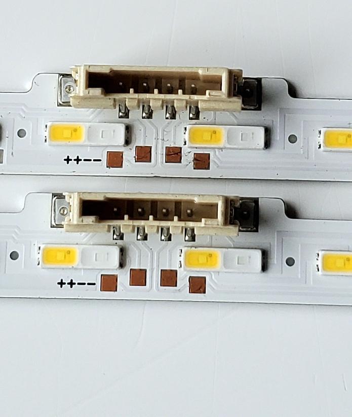 KIT DE LED'S PARA TV SAMSUNG ((2 PIEZAS)) / NUMERO DE PARTE BN96-50385A / 50385A / L1_Q7060T_F5_DUM_S62(1)_R1.3_TC9_100_LM41-00859A / L1_Q7060T_F5_DUM_S62(1)_R1.2_TBC_100_LM41-00859A / LM41-00859A / MODELOS QN65Q7DTAFXZA FF02 / QN65LS03TAFXZA AA01 - Imagen 3