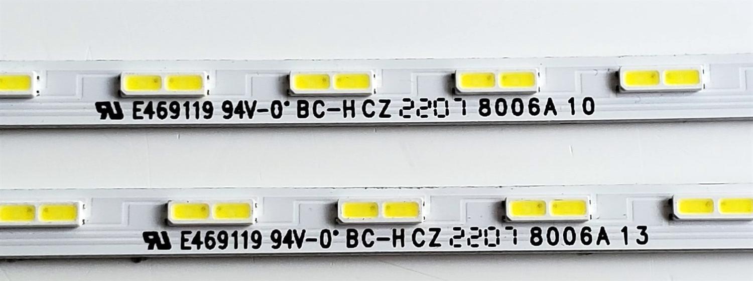 KIT DE LED'S PARA TV SAMSUNG ((2 PIEZAS)) / NUMERO DE PARTE BN96-52587A / ES43SV8FPKWA36 / E46919 / 52587A / MODELOS UN43AU / UN43AU8000 / UE43AU8000 / UE43AU8005K - Imagen 3