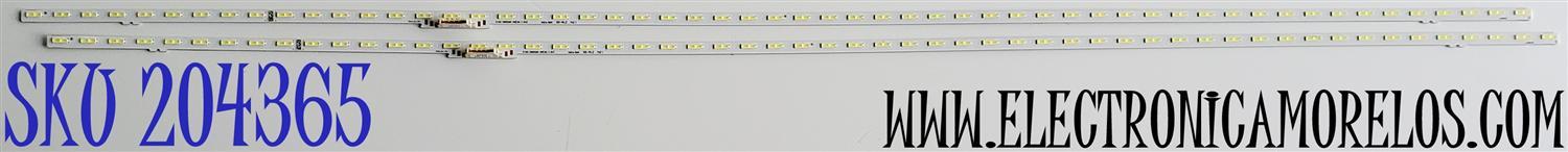 KIT DE LED'S PARA TV SAMSUNG ((2 PIEZAS)) / NUMERO DE PARTE BN96-52596A / S1A8-600SM0-R0 / 56EA/BAR / 52596A / PANEL CY-SA060HGSV1H / MODELOS UN60AU /  UN60AU8000 / UE60AU8000