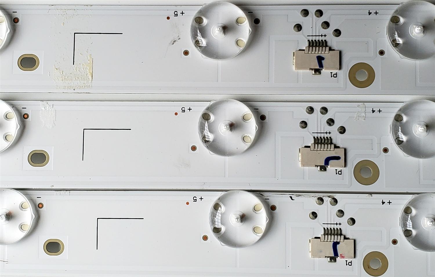 KIT DE LED'S PARA TV TCL ((10 PIEZAS)) / NUMERO DE PARTE 50HR330M08 / 50S535 / 50HR330M08A2 V0 (L) LC8A03U3C / B0101-000255 / 50HR330M08B2 V0 (M) LC8A03U3C / B0101-000256 / 50HR330M08C2 V0 (R) LC8A03U3C / B0101-000257 / MODELO 50S535 - Imagen 6