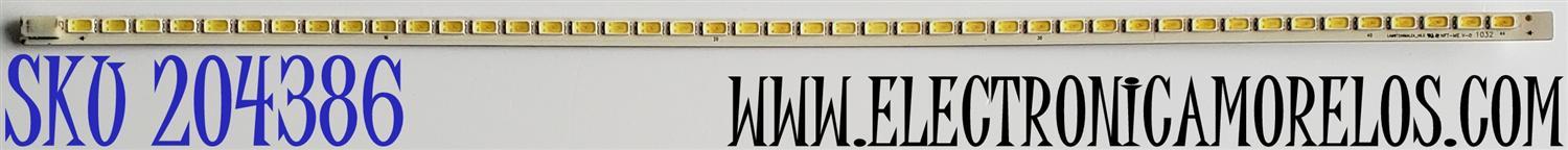 TIRA DE LED PARA TV DYNEX ((1 PIEZA)) / NUMERO DE PARTE LAMWT240MALZA_V0.5 / LAMWT240MALZA / PANEL M240HW01 / MODELO DX-24E150A11