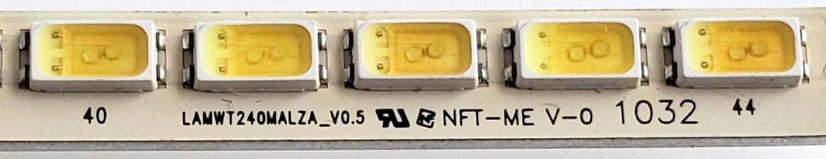 TIRA DE LED PARA TV DYNEX ((1 PIEZA)) / NUMERO DE PARTE LAMWT240MALZA_V0.5 / LAMWT240MALZA / PANEL M240HW01 / MODELO DX-24E150A11 - Imagen 3