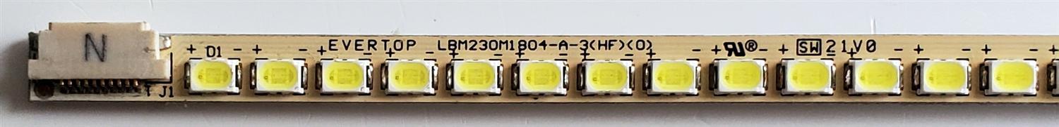 TIRA DE LED PARA COMPUTADORA LENOVO ((1 PIEZA)) / NUMERO DE PARTE LBM230M1804-A-3 (HF)(0) / LBM230M1804-A-3(HF)(0) / LBM230M1804-A-3 / LBM230M1804 / PANEL LM230WF5 / MODELO B540 - Imagen 2