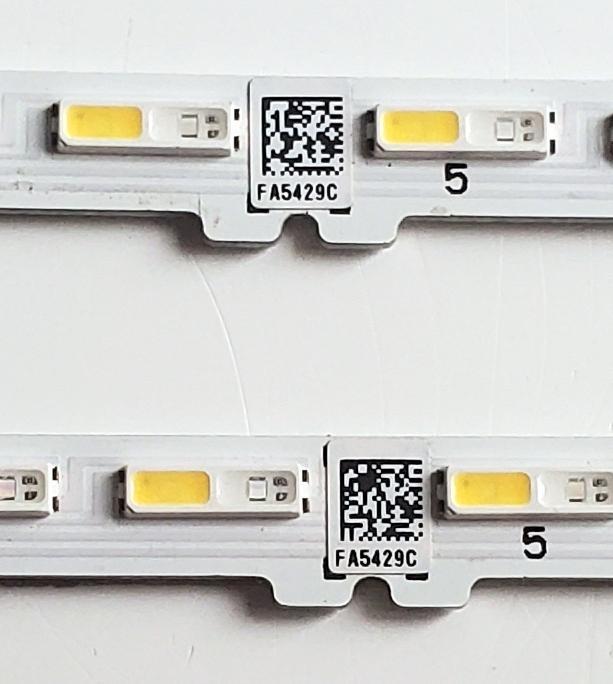 KIT DE LED'S PARA TV SAMSUNG ((2 PIEZA)) / NUMERO DE PARTE BN96-52593A / BN9652593A / Q60/70A_STC430AG1_7020_2IN1_50LEDS_REV1.0_200914 BN96-52593A / E320262 / PC66259A / FA54290C / MODELOS QN43Q60 / QE43Q60AW / QN43Q60AAF / HG43Q60AANFXZA - Imagen 3