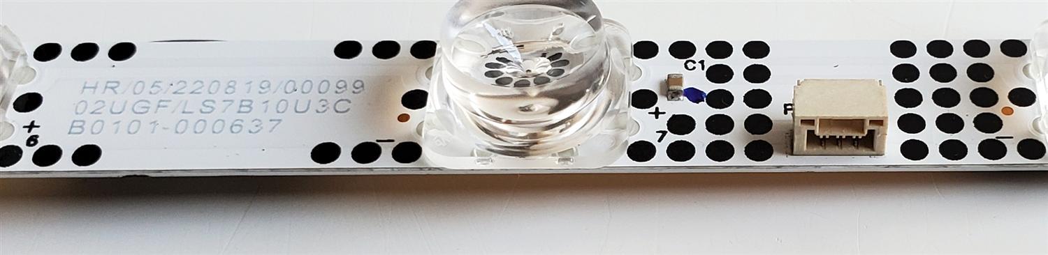 LED PARA TV TCL ORIGINAL 1 PIEZA / NUMERO DE PARTE 55HR330M24A0 V3 / 55S11 / 55HR330M24A0 / B0101-000637 / LS7B10U3C / PANEL LVU550NDEL CS9W90 V5 / DISPLAY ST5461D09-1 VER.2.1 / MODELOS 55S450G / 55V6EA / 55S451 / 55S453 / 55S455 / 55S41R - Imagen 3