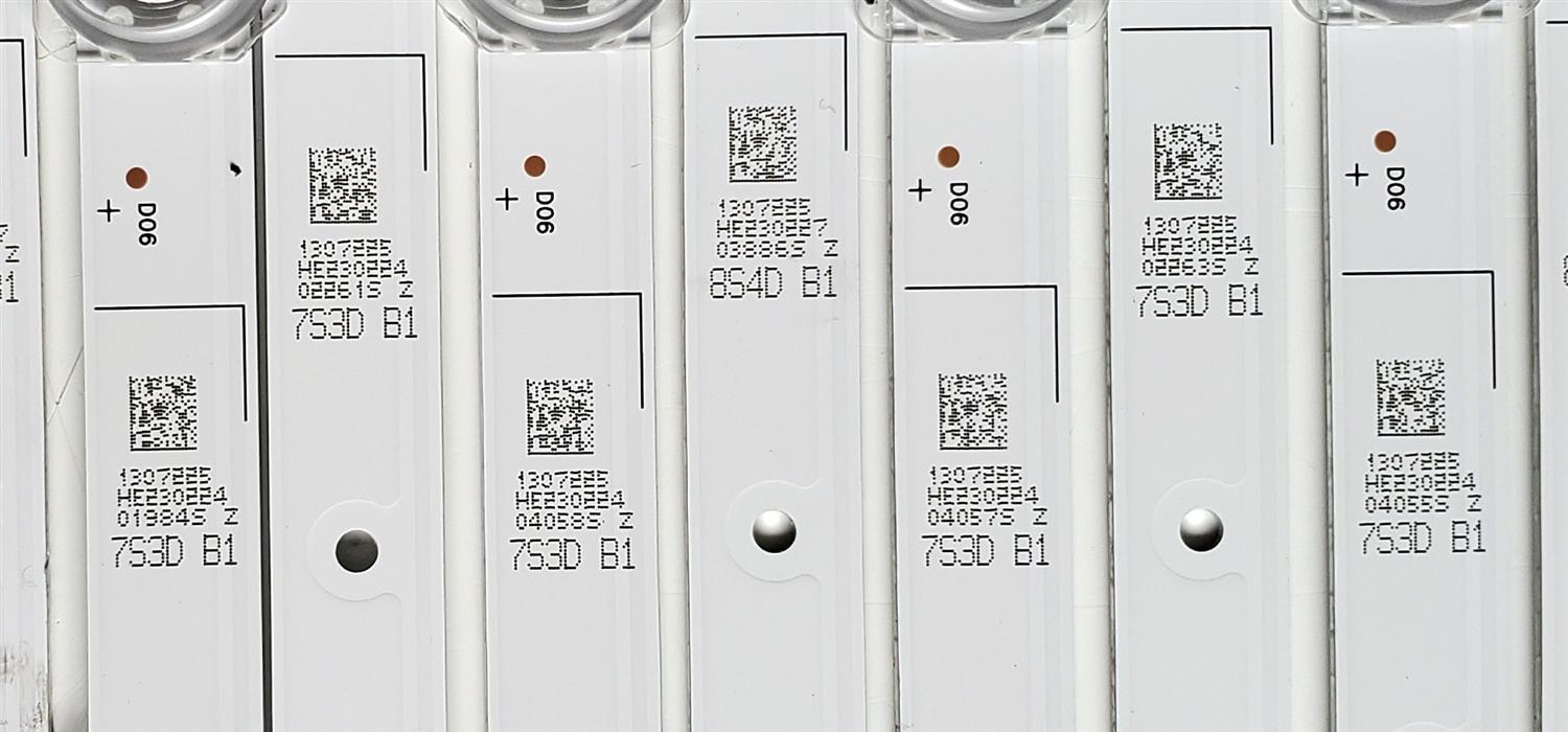 KIT DE LED'S PARA TV HISENSE ((10 PIEZAS)) / NUMERO DE PARTE SVH650AW2 / HD650Y1U72 / HD650Y1U72-T0LG+2022111101+SVH650AW2+ZDJG / 1307225 / ZD_SSC_D650_10X7_02_TDE30_V1.00 / HIP7.820.271 / PANEL HD650Y1U51-T0LG / HD650Y1U72-T0LG / MODELOS 65A65K / 65A7K - Imagen 3