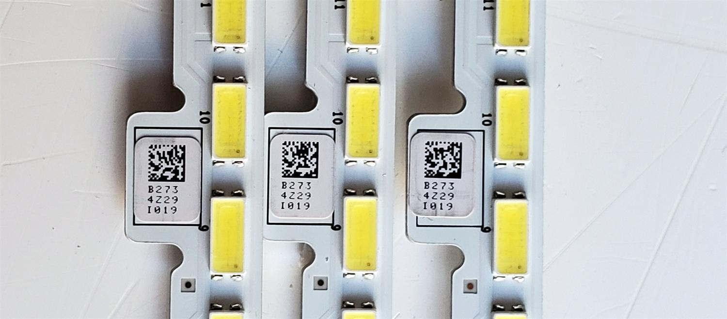 KIT DE LED'S PARA TV SHARP ((3 PIEZAS)) / NUMERO DE PARTE 2015SSP70 / LM41-00090T / SAMSUNG_2015SSP70_7030_54_3C_REV1.0_LM41-00090T / PANEL'S JE695D3HC502 / JE695D3HC50R / MODELOS LC-70C6600U / LC-70LE661U - Imagen 3