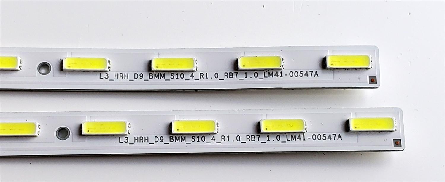 KIT DE LED'S PARA TV SONY ((2 PIEZAS)) / NUMERO DE PARTE LM41-00547A / L3_HRH_D9_BMM_S10_4_R1.0_RB7_1.0_LM41-00547A / 1825-4-50-C / PANEL YM7F490HNG01 / MODELO XBR-49X800E / XBR49X800E - Imagen 2