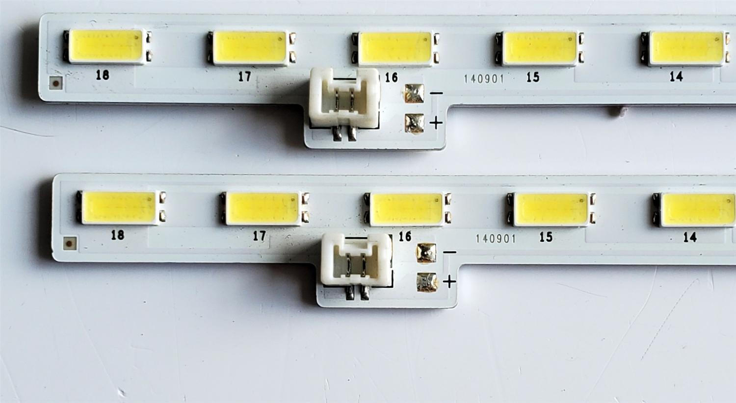 KIT DE LED'S PARA TV SHARP ((2 PIEZAS)) / NUMERO DE PARTE 2015SSP60 / SAMSUNG_2015SSP60_7030_54_3C_REV1.0_LM41-00090S / LM41-00090S / 2015SSP60_7030_54_3C_REV1.0_LM41-00090S / PANEL JE601D3HA10R / MODELO LC-60C6600U - Imagen 3